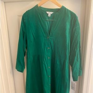 A Brand New Mint Julep Dress Experience /Green Courduroy!!!!